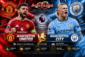 Prediksi Manchester United vs Manchester City 13 September 2026 Agenliga
